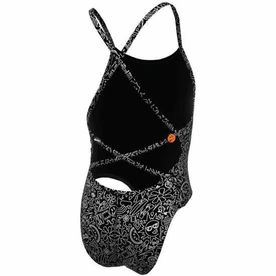 Nike Tie Back Swimsuit Juniors  Детски бански и бикини