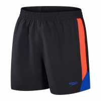 Speedo Hbm Sp 16 Sht Sn99 Black/Orange Мъжки къси панталони