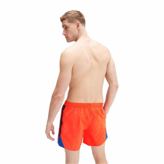 Speedo Hbm Sp 16 Sht Sn99 Orange/Navy Мъжки къси панталони