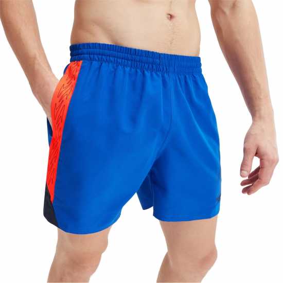 Speedo Hbm Sp 16 Sht Sn99 Blue/Orange Мъжки къси панталони