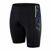 Speedo Tech Pnl Jam Sn99 Black/Blue Мъжки плувни шорти и клинове