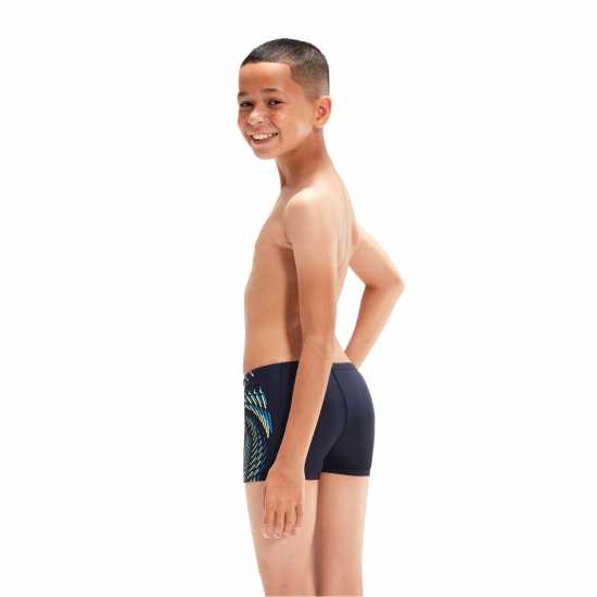 Speedo Hyperboom Panel Aquashort Juniors Boys  Детски бански и бикини