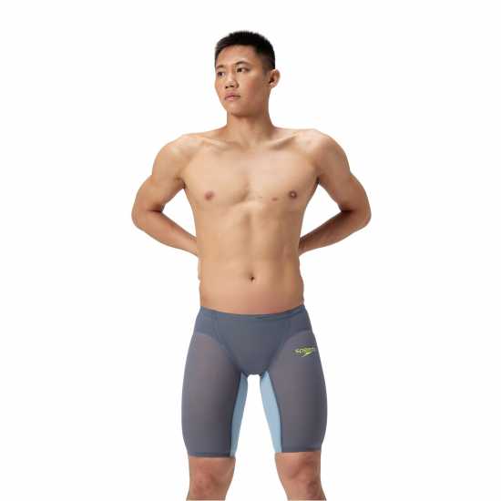 Speedo Fastskin Lzr Pure Valor 2.0 Jammer Сиво/Синьо Speedo Fastskin Lzr Pure Valor 2.0 Jammer Сиво/Синьо
