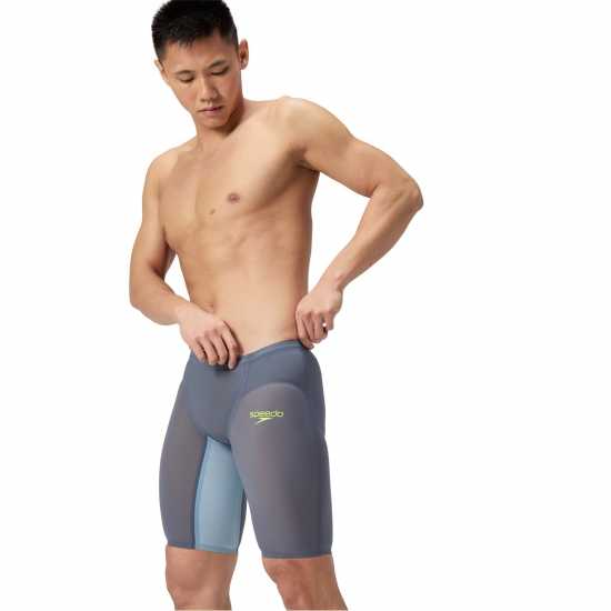 Speedo Fastskin Lzr Pure Valor 2.0 Jammer Сиво/Синьо Speedo Fastskin Lzr Pure Valor 2.0 Jammer Сиво/Синьо