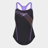 Speedo Women's Medley Logo One Piece Swimsuit  