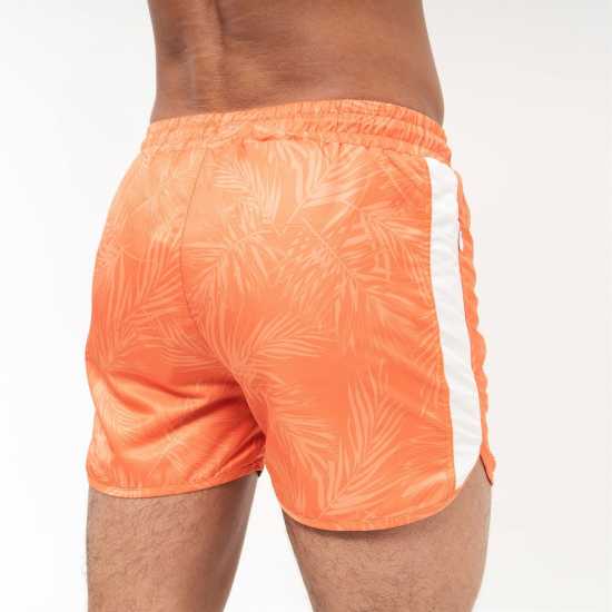 Crosshatch Мъжки Плувни Шорти Salsola Swim Shorts Mens Оранжево Мъжки плувни шорти и клинове