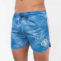 Crosshatch Salsola Short Sn99 Blue Мъжки къси панталони
