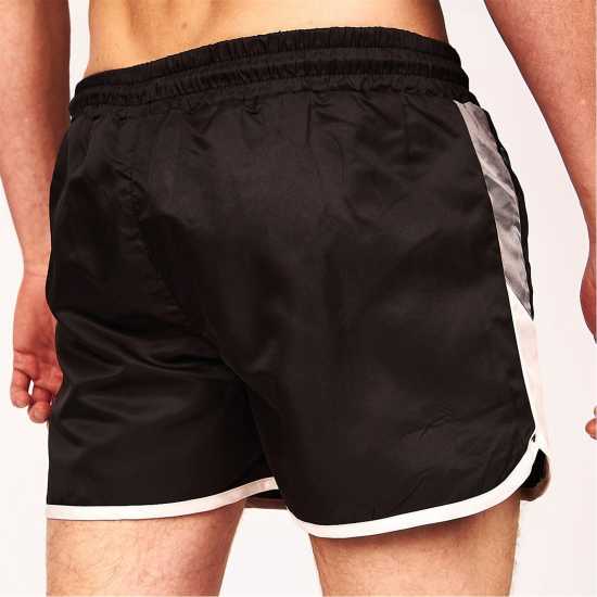 Crosshatch Мъжки Плувни Шорти Swim Shorts Mens Черно Мъжки плувни шорти и клинове