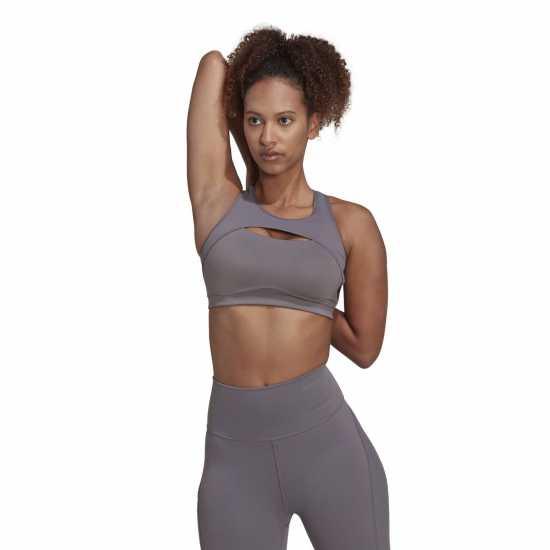 Спортни сутиени Adidas Coreflow Studio Medium-Support Yoga Wind Bra Womens Adidas Coreflow Studio Medium-Support Yoga Wind Bra Womens Спортни сутиени