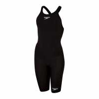 Speedo Fastskin Lzr Ignite Kneeskin Womens Черно Дамски бански