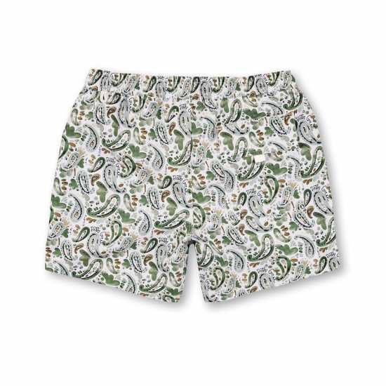 Pretty Green Men's Aquarelle Swim Shorts Pretty Green Men's Aquarelle Swim Shorts