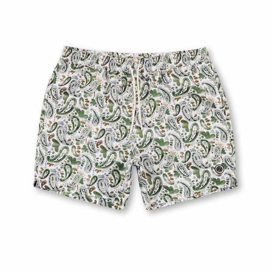 Pretty Green Men's Aquarelle Swim Shorts Pretty Green Men's Aquarelle Swim Shorts