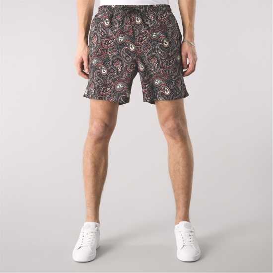 Pretty Green Paisley Swim Shorts  Мъжки плувни шорти и клинове