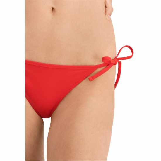 Puma String Bikini Bottoms Womens Red Дамски бански