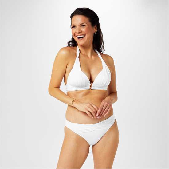 Biba Icon Venetian Bikini Briefs Бяло 