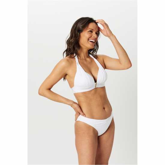 Biba Icon Venetian Bikini Briefs Бяло 