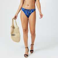 Biba Icon Venetian Bikini Briefs Навигационен принт 