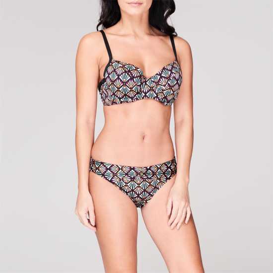 Biba Icon Venetian Bikini Briefs Зебра Печат 