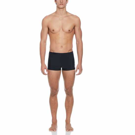 Nike Square Leg Swim Boxer Black Мъжки плувни шорти и клинове
