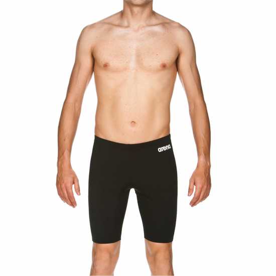 Arena Men Jammer Solid Black/White - Мъжки плувни шорти и клинове
