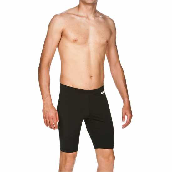 Arena Men Jammer Solid Black/White - Мъжки плувни шорти и клинове