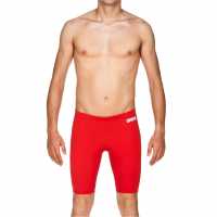 Arena Men Jammer Solid Red/White Мъжки плувни шорти и клинове