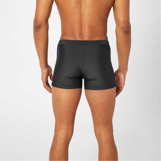 Slazenger Мъжки Боксерки Splice Boxers Mens Black/Print Мъжки плувни шорти и клинове