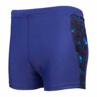 Slazenger Мъжки Боксерки Splice Boxers Mens Blue/Print Мъжки плувни шорти и клинове