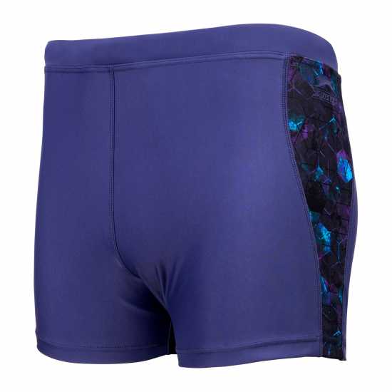 Slazenger Мъжки Боксерки Splice Boxers Mens Blue/Print Мъжки плувни шорти и клинове