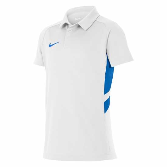 Nike Yth Ss Polo Jn99 White/Ryl Blue 