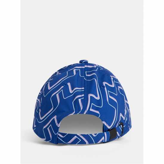 J Lindeberg Golf Adriel Cap Sn99 Спрей синьо Шапки с козирка