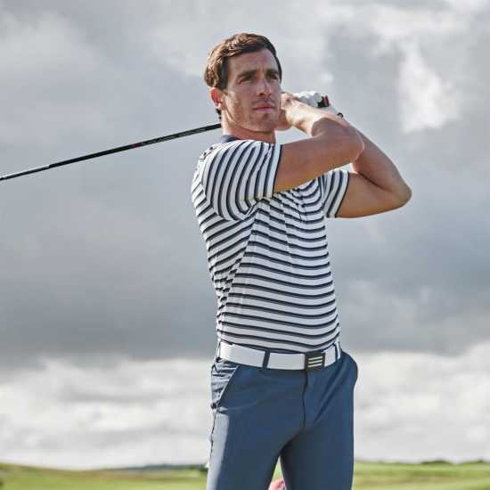 Adidas Воeнен Колан Golf Webbing Belt Mens White 