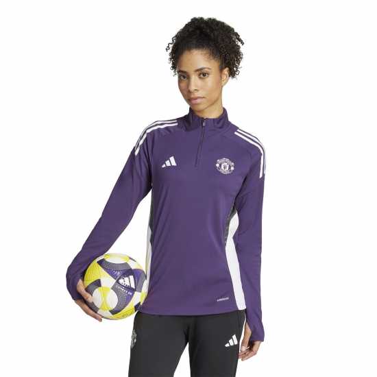 Adidas Manchester United Training Top 2025 2026 Womens Adidas Manchester United Training Top 2025 2026 Womens