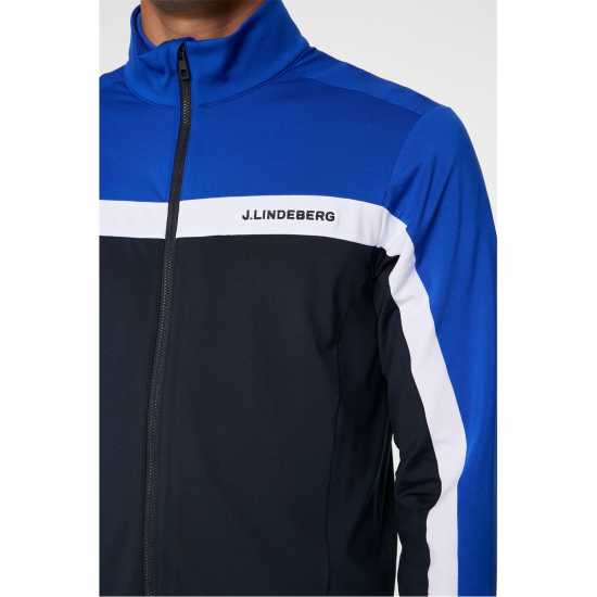 Голф Яке J Lindeberg Golf Jacket JL Морска синьо Мъжко голф облекло