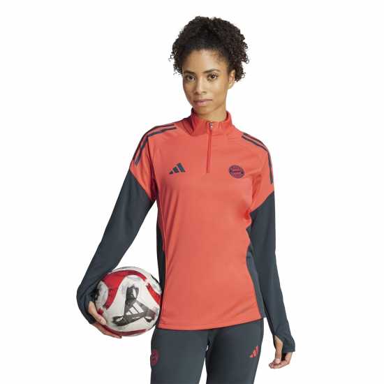 Дамски горнища с цип Adidas Bayern Munich Tiro 25 Competition Training Top 2025 2026 Womens Adidas Bayern Munich Tiro 25 Competition Training Top 2025 2026 Womens Дамски горнища с цип
