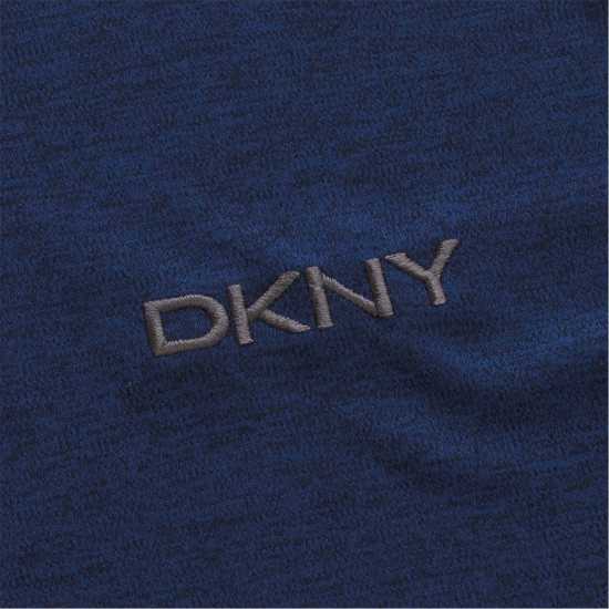 Dkny Мъжко Горнище С Цип Kensington Quarter Zip Top Mens Navy Marl Мъжки пуловери и жилетки
