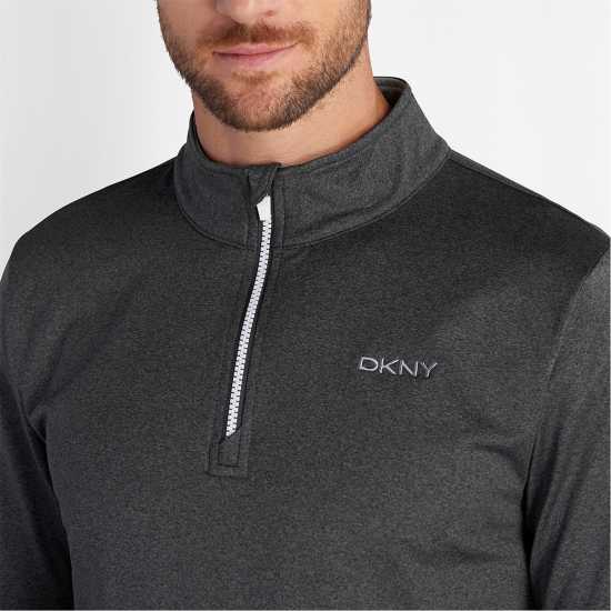 Dkny Union St Layer Sn99 Charcoal Marl Мъжки пуловери и жилетки