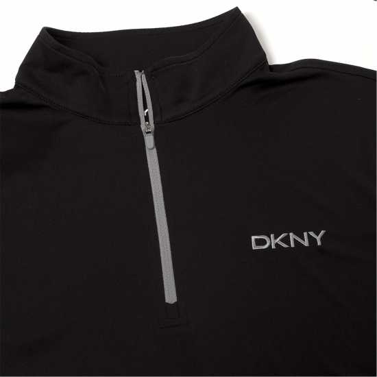 Dkny Qtr Zip Bl Sn99 Black Мъжки долни дрехи