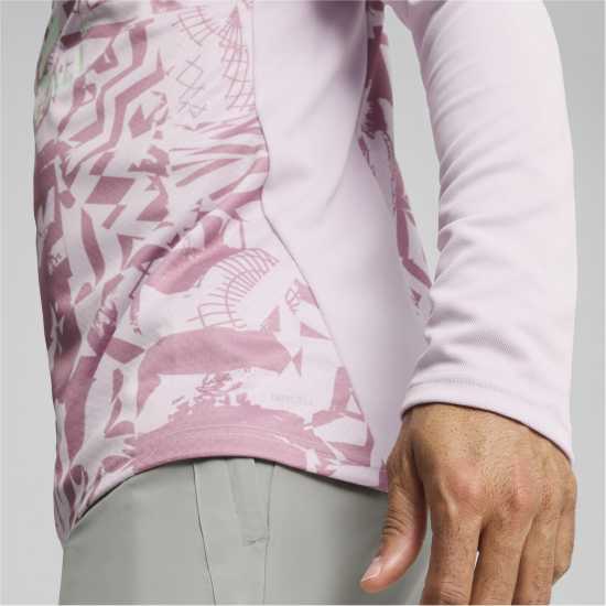 Мъжки горнища с цип Puma Ac Milan Quarter Zip Pre Match Top 2024 2025 Adults Puma Ac Milan Quarter Zip Pre Match Top 2024 2025 Adults Мъжки горнища с цип