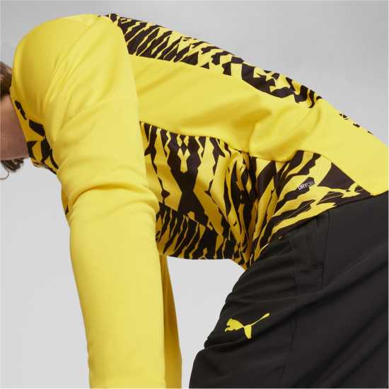 Мъжки горнища с цип Puma Borussia Dortmund Pre Match Drill Top 2024 2025 Adults Puma Borussia Dortmund Pre Match Drill Top 2024 2025 Adults Мъжки горнища с цип