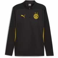 Puma Borussia Dortmund Quarter Zip Training Top Adults  Мъжки горнища с цип