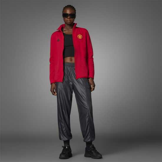 Adidas Дамско Яке Manchester United Anthem Jacket Womens  Футболни тренировъчни якета