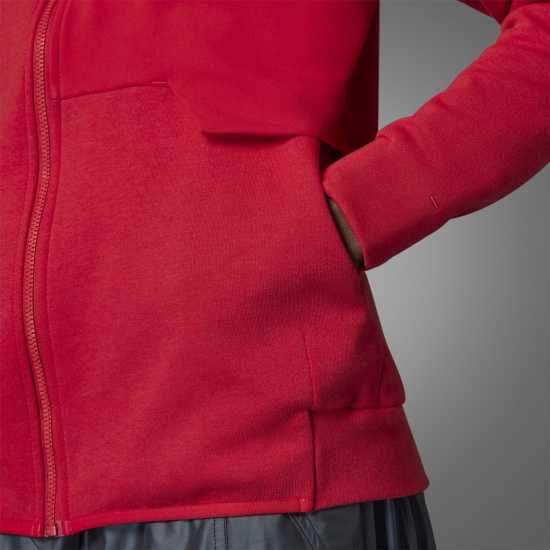 Adidas Дамско Яке Manchester United Anthem Jacket Womens  Футболни тренировъчни якета