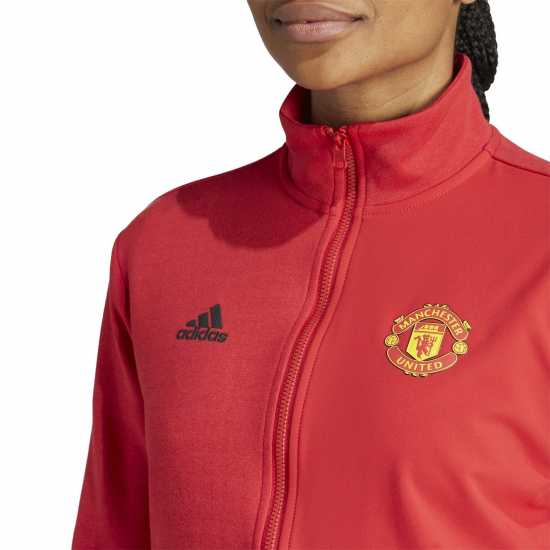 Adidas Дамско Яке Manchester United Anthem Jacket Womens  Футболни тренировъчни якета