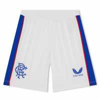 Castore Rangers Home 125H Anniversary Fourth Shorts 2024 2025 Mens  Детски къси панталони