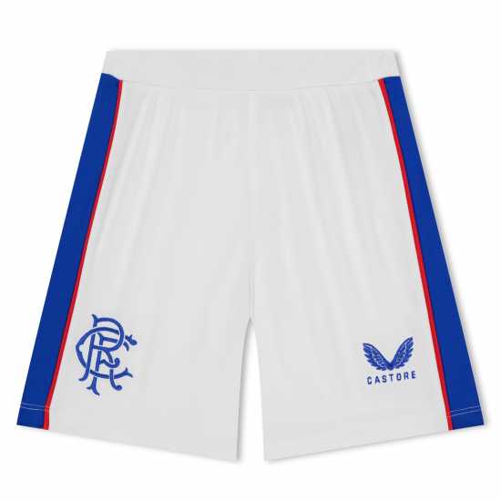 Castore Rangers Home 125H Anniversary Fourth Shorts 2024 2025 Mens  Детски къси панталони