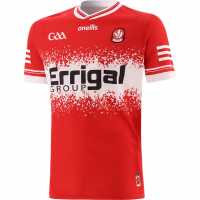 Oneills Домакинска Футболна Фланелка Derry Gaa Home Shirt 2024 Adults