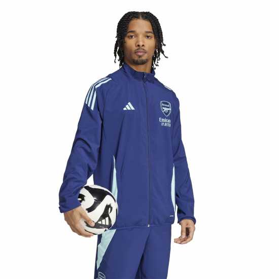 Adidas Men's Tiro 24 Arsenal 2024/25 Aeroready Long Sleeve Slim Fit Anorak  