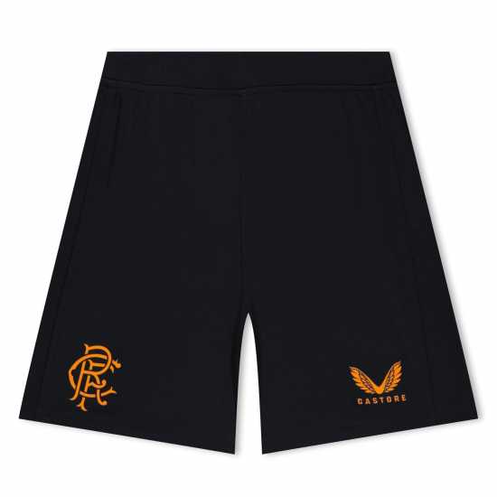 Дамски Къси Шорти За Тренировка Castore Rangers Match Day Training Shorts Infants  Детски къси панталони