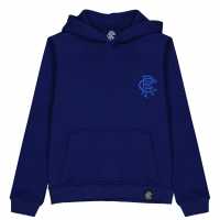 Castore Rangers Mono Over The Head Hoodie Childrens  Детски суитчъри и блузи с качулки
